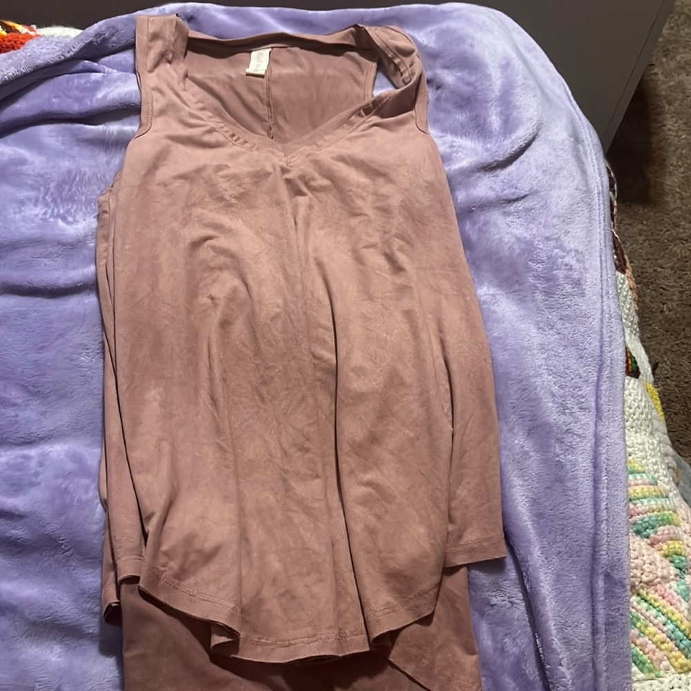 extremely soft,long and flow full tank top